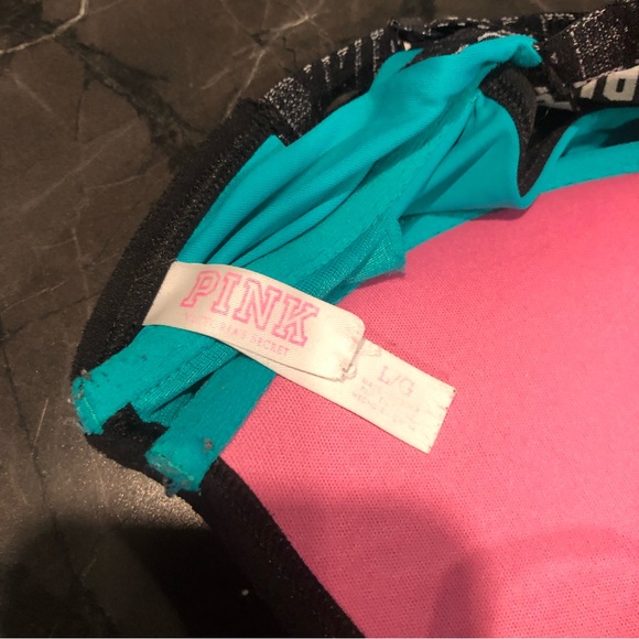 SOLD !!!  Victoria's Secret PINK Cage Back Push-Up Bralette - Picture 4 of 4